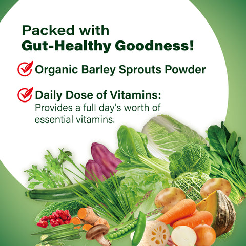 30 Vegetables & Superfoods Green Juice Powder