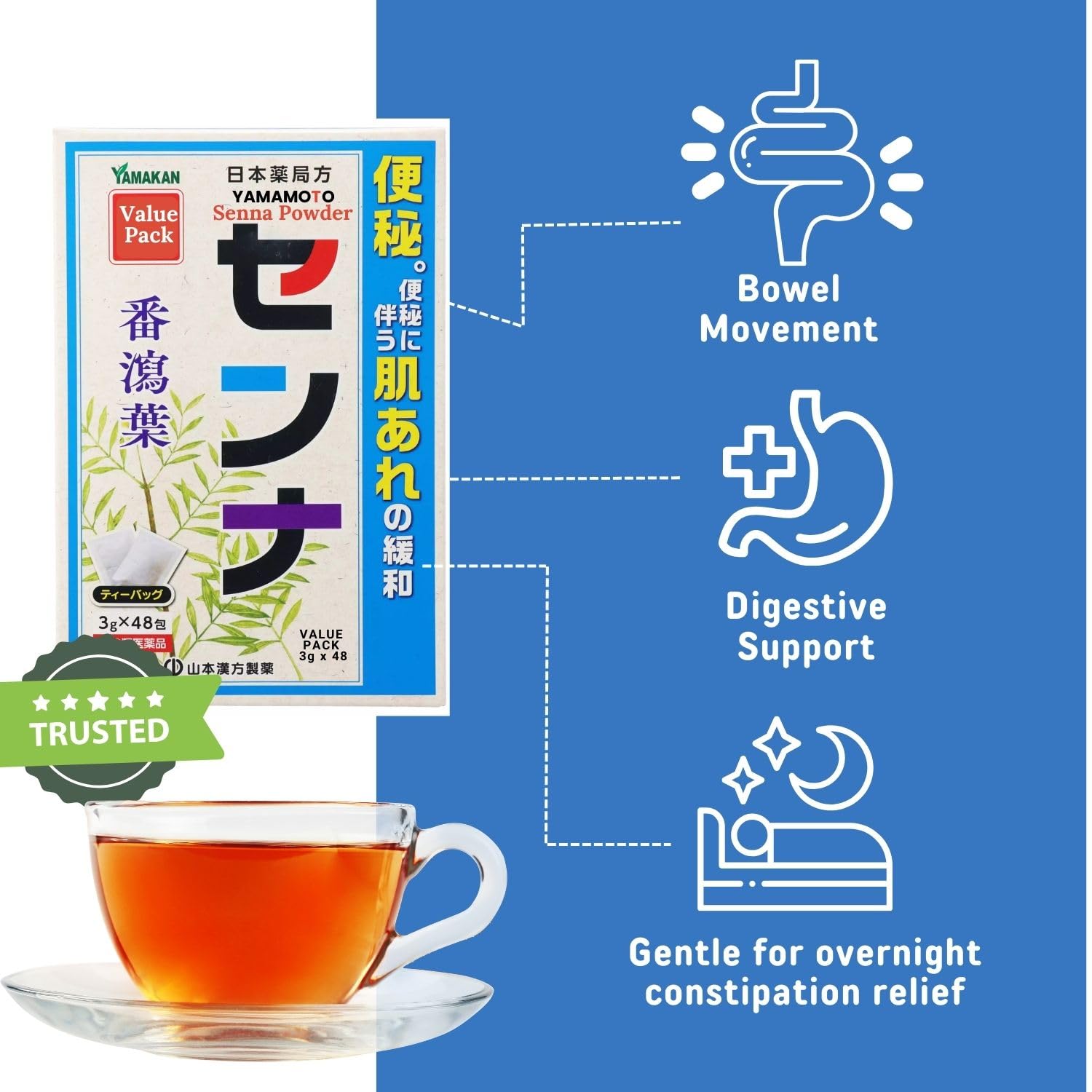 Senna Natural Herbal Tea – YamaKan USA